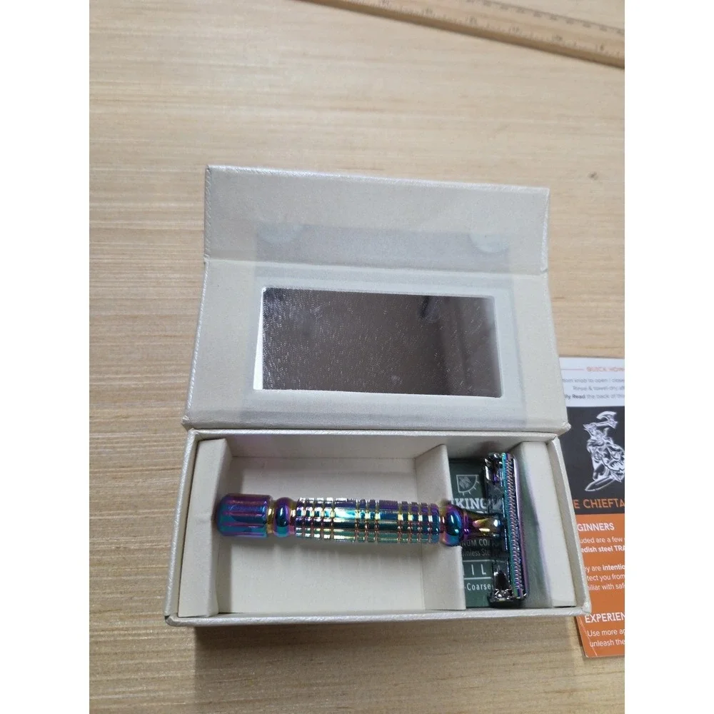 VIKINGS BLADE The Chieftain Double Edge Safety Razor‎